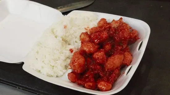 Sweet N Sour Chicken/rice