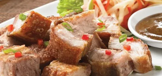 Lechon Kawali (Sliced Pork Belly)