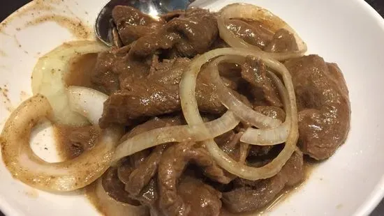 Filipino Bistek (Beef Steak)