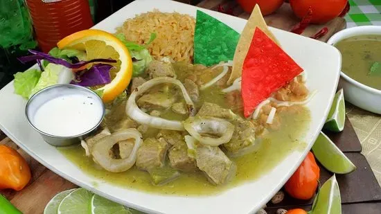 chile verde /pork