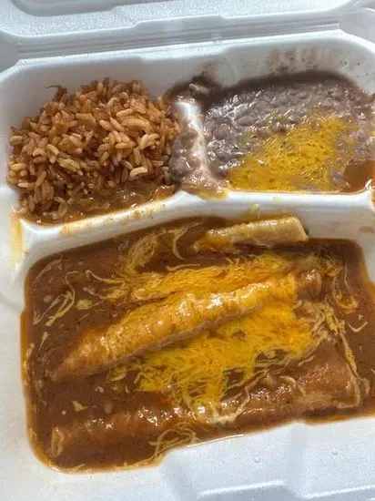 C-4. Two Cheese Enchiladas