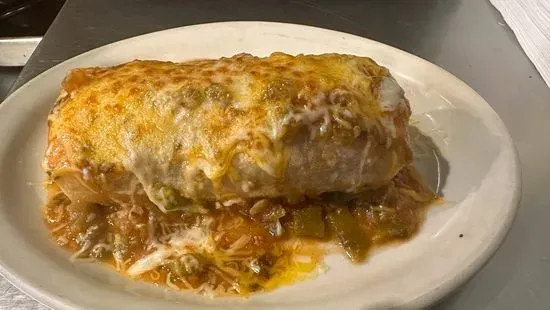 Meat, Rice & Beans Burrito