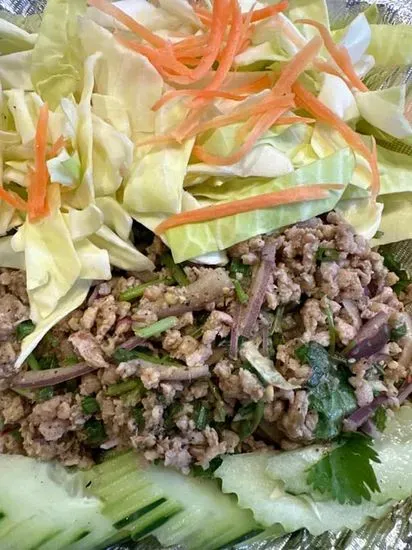 8. Chicken Larb