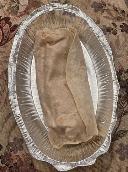 LARGE BURRITO NO MEAT