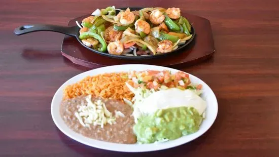 SHRIMP FAJITAS