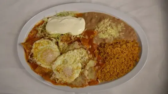 CHILAQUILES PLATE