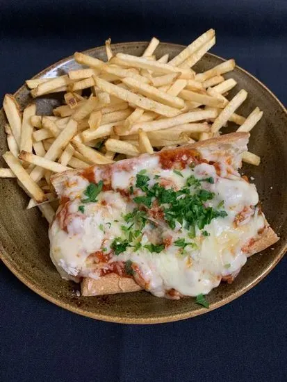 Knife and Fork Meatball Sandwich