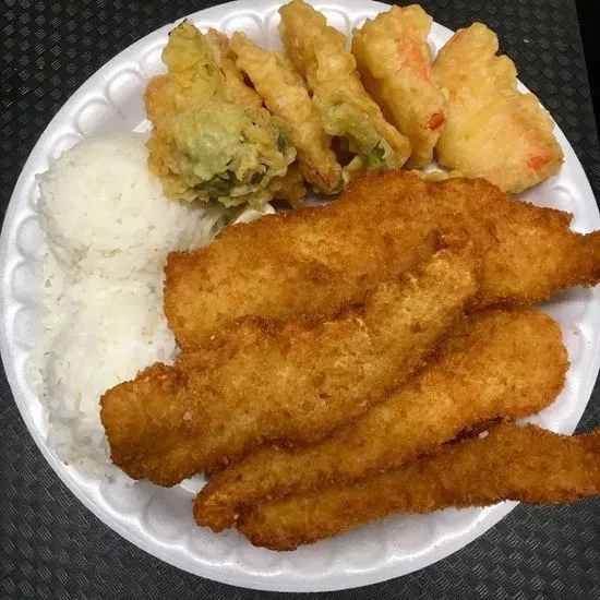 Fish Tempura Plate