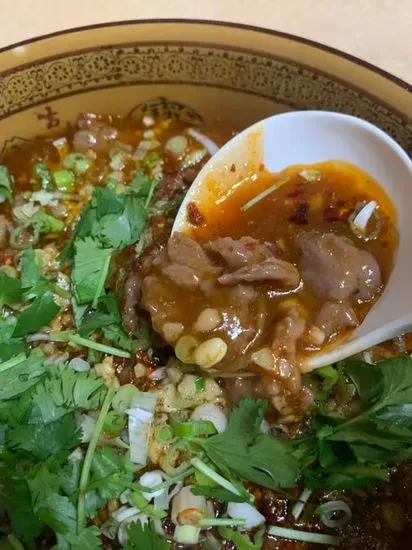 🌶 Beef In Flaming Chili Oil/ 水煮西冷牛肉