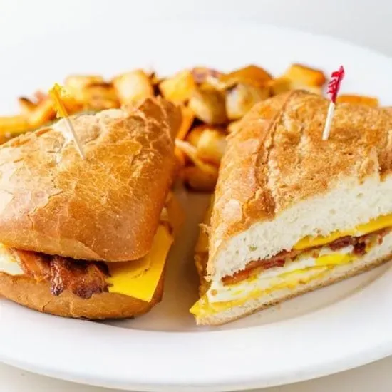 Jim's Breakfast Sandwich Complete