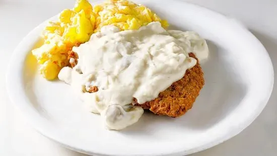 Chicken Fried Steak & Eggs