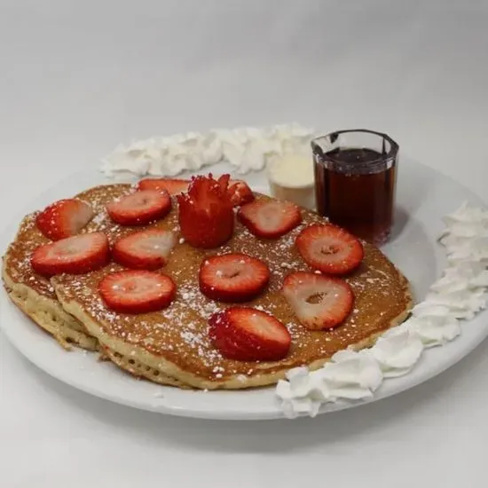 Strawberry Pancakes Short Stack