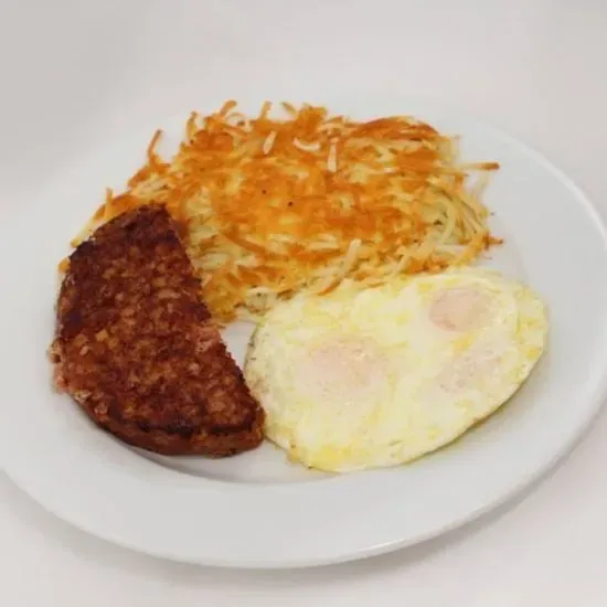 Corned Beef Hash & 3 Eggs