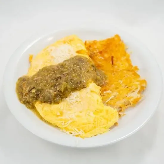 Chile Verde Omelet