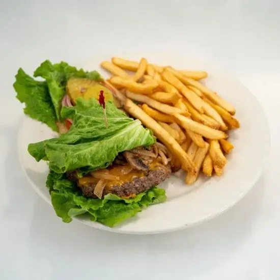 Lettuce Wrapped Burger