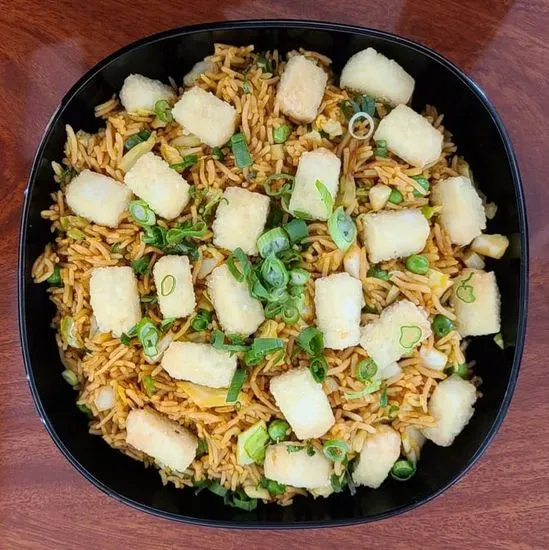 Tofu Fried Rice Jain