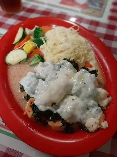 Shrimp Florentine