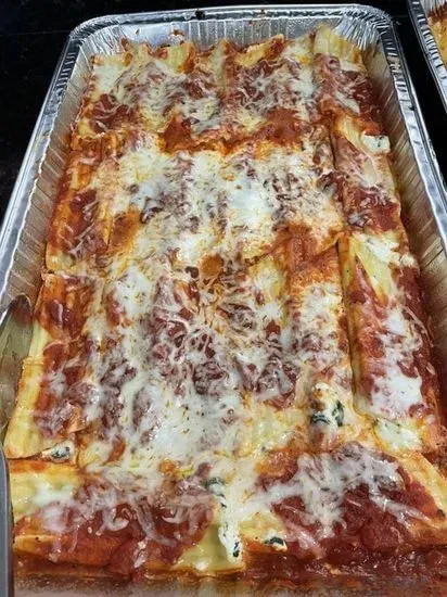 Manicotti.