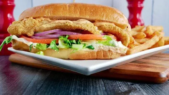 Po' Boy Sandwich Fish