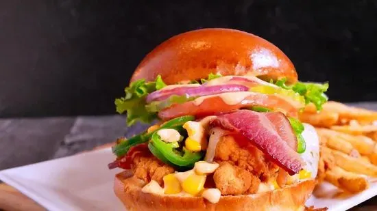 Tex-Mex Crispy Chicken Sandwich