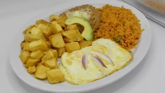 Huevos y Papas