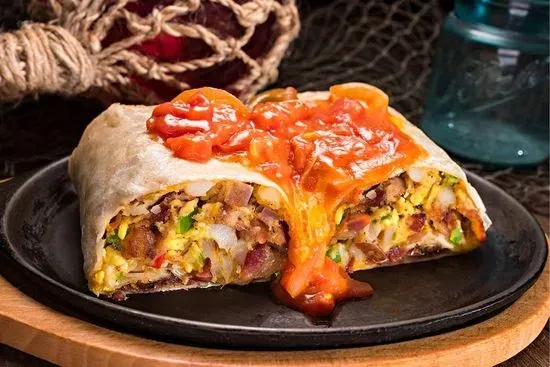 Huck's Breakfast Burrito