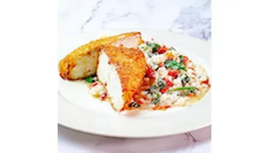 Parmesan Crusted Halibut