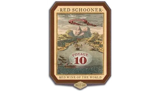 Red Schooner "Voyage 10" - 2020 - Bottle Here