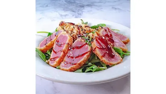 Panko-Crusted Ahi Salad