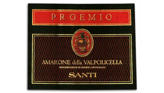 Santi "Proemio" Amarone della Valpolicella - 2012 - Bottle Here