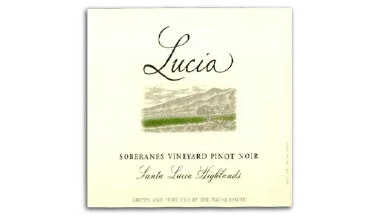 PN Lucia "Soberanes Vineyard - 2019 - Bottle togo