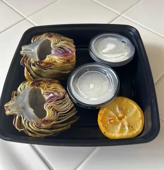 Oven-Roasted Artichoke