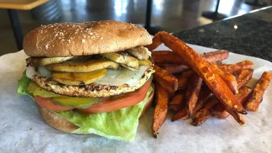 Mushroom Garden Burger