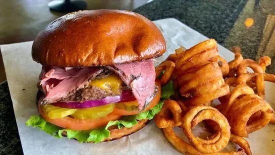 Pastrami Cheeseburger