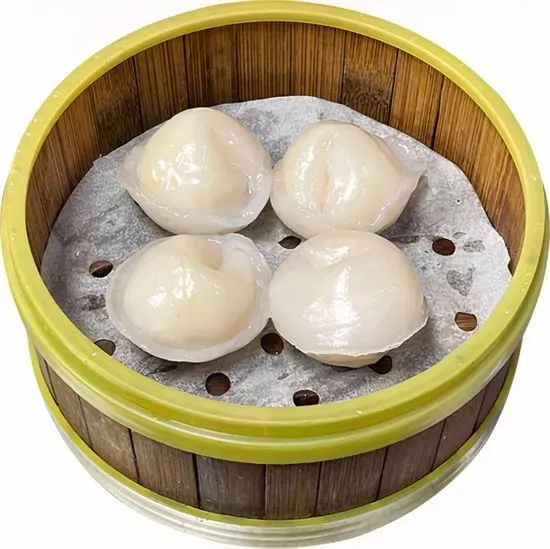 Shrimp Dumpling with Scallop (4pcs)