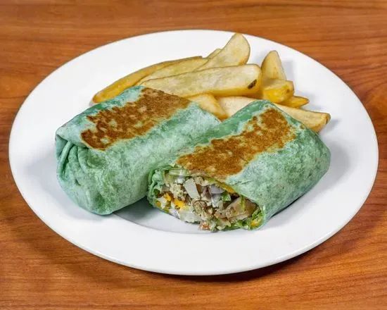 Chicken Club Burrito