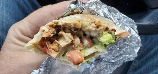 Chicken Avocado Burrito