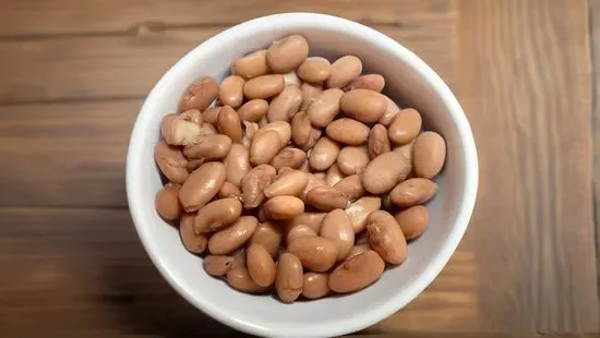 Rice | Refried Beans | Pinto Bean.   8 oz