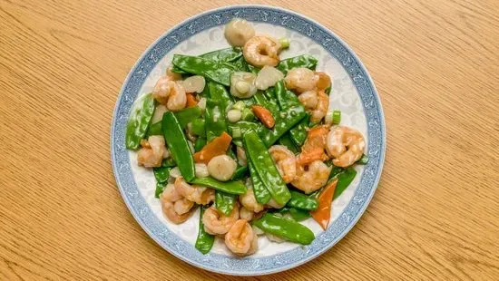 Prawns with Snow Pea