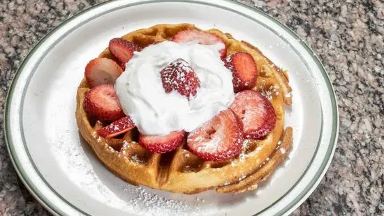 35. Strawberry Waffle