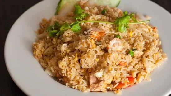 53. Salmon Fried Rice 