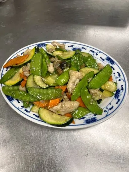 10. Snow Peas with Chicken