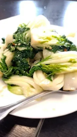 Sauteed Baby Bok Choy with Garlic