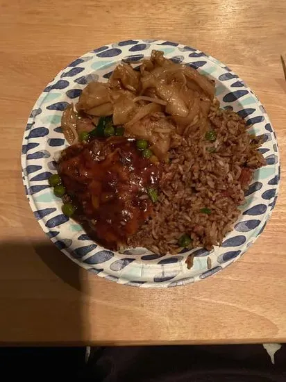 B.B.Q. Pork Egg Foo Yong