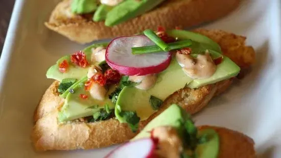 Avocado Bruschetta