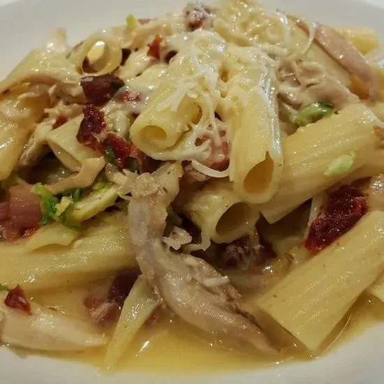 Roasted Chicken Carbonara