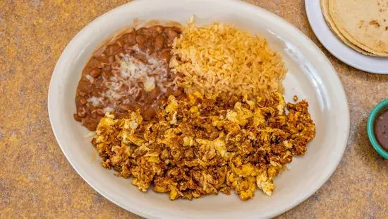 Chorizo & Eggs Plate