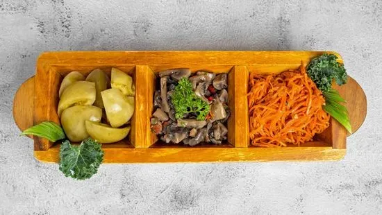 Trio Pickled Vegetables