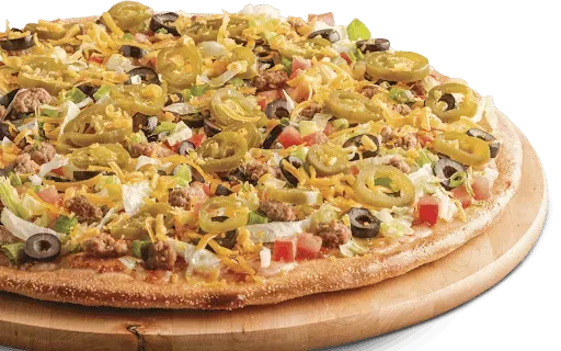 Gluten Free Beef Taco Pizza