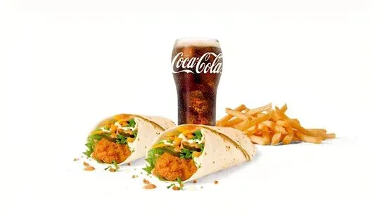 Large Classic Crispy Jack Wraps (2) Combo